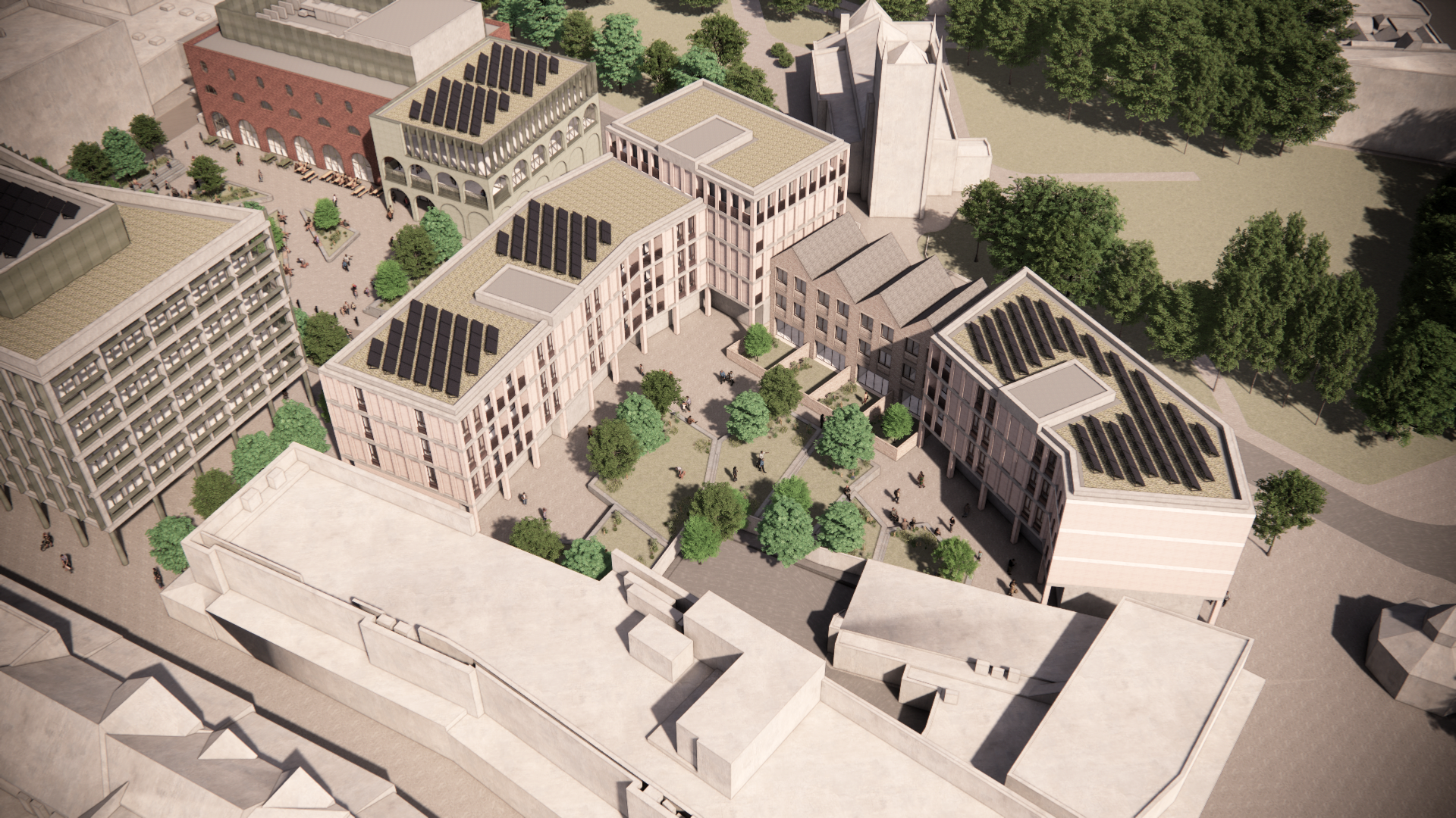 Cannock Town Centre Regeneration by Continuum