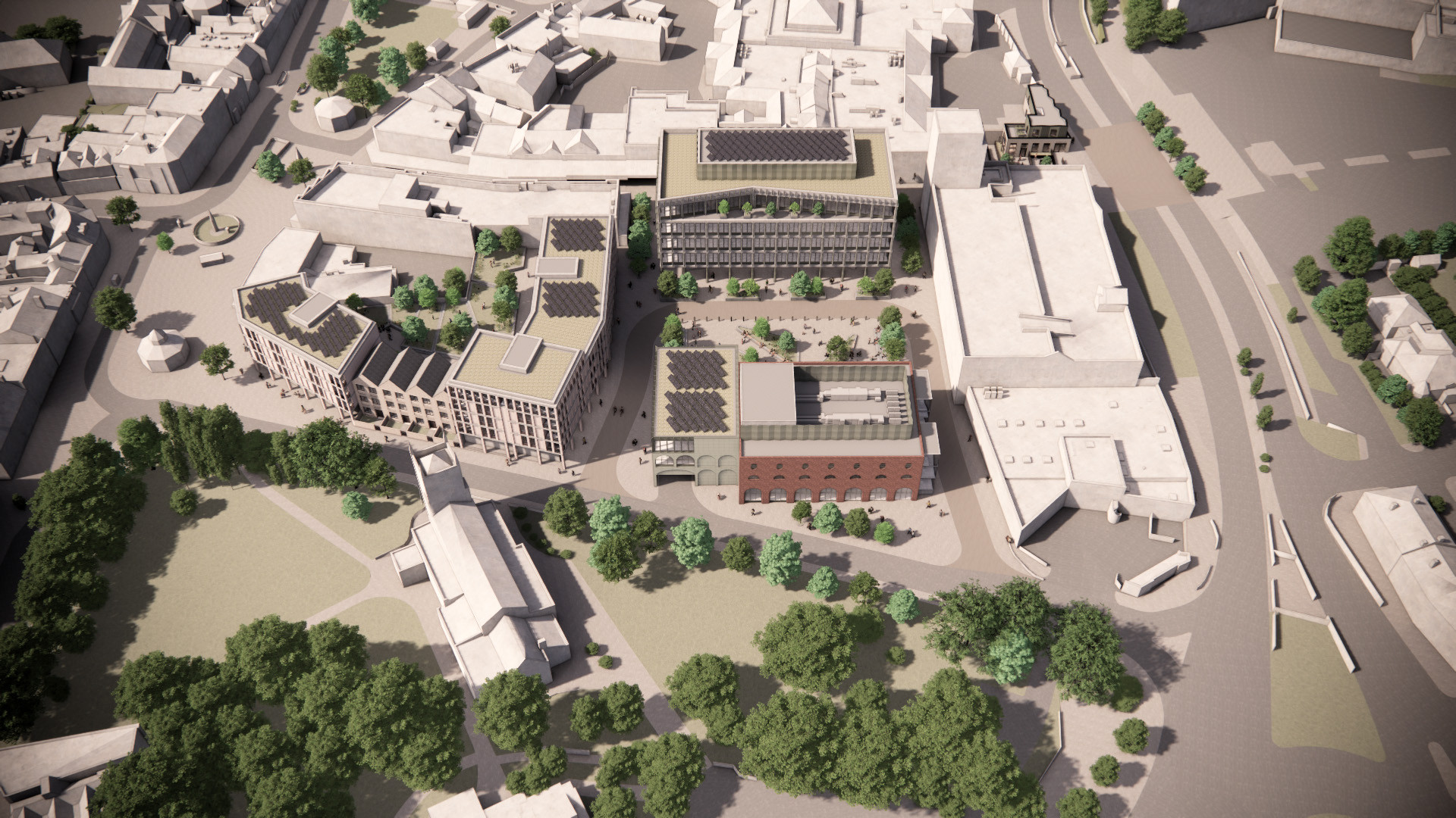Cannock Town Centre Regeneration by Continuum