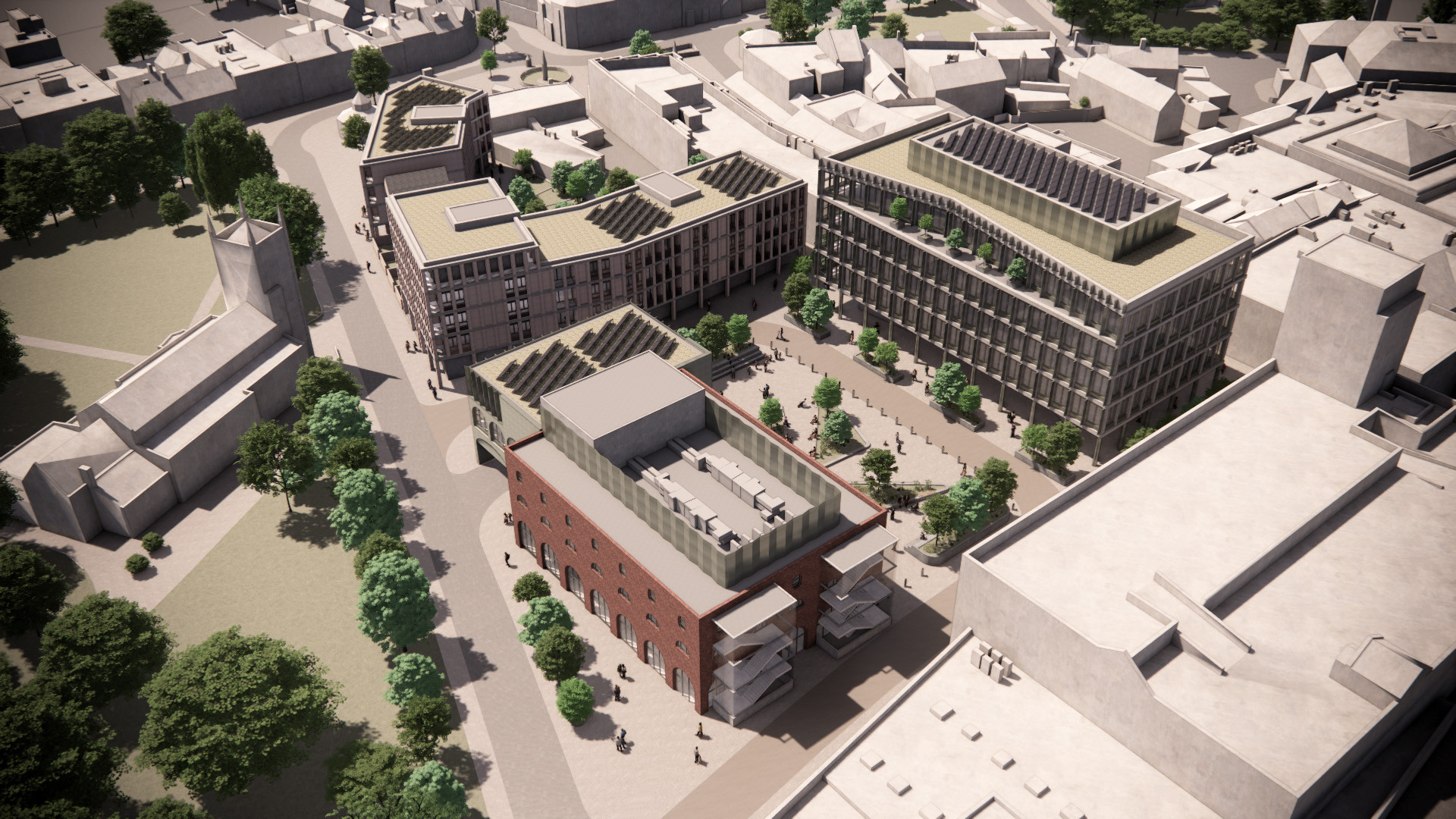 Cannock Town Centre Regeneration by Continuum